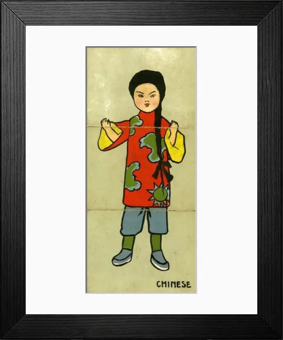 Framed Print : Misfitz Dolls - Chinese Framed Print : Misfitz Dolls - Chinese