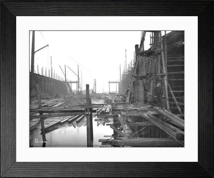 Framed Print : Harland & Wolff Collection - National Museums NI Framed Print : Harland & Wolff Collection - National Museums NI