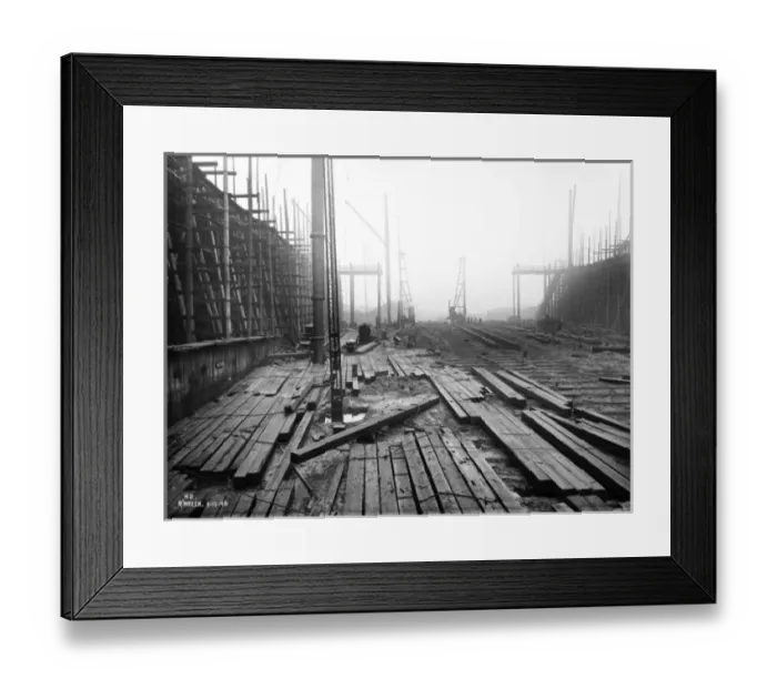 Framed Print : Harland & Wolff Collection - National Museums NI Framed Print : Harland & Wolff Collection - National Museums NI