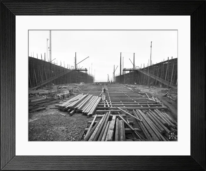 Framed Print : Harland & Wolff Collection - National Museums NI Framed Print : Harland & Wolff Collection - National Museums NI