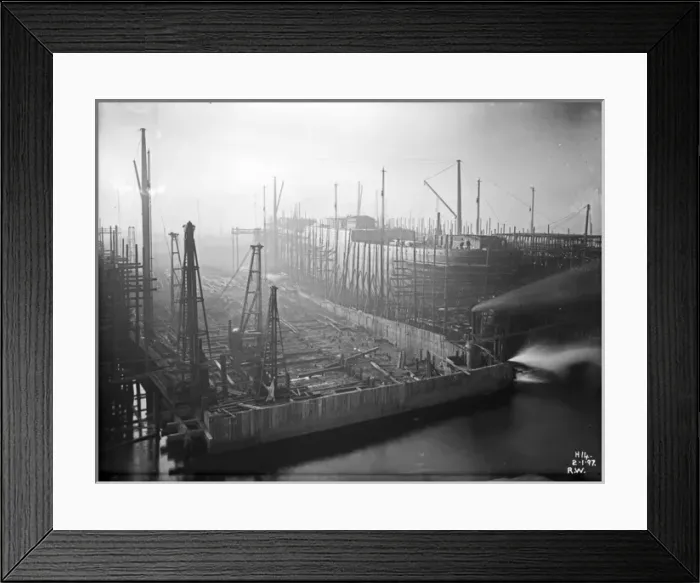 Framed Print : Harland & Wolff Collection - National Museums NI Framed Print : Harland & Wolff Collection - National Museums NI