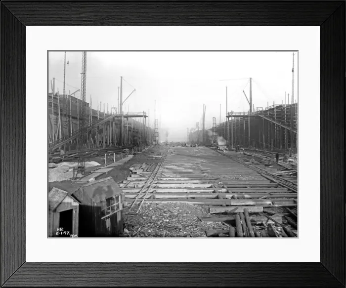 Framed Print : Harland & Wolff Collection - National Museums NI Framed Print : Harland & Wolff Collection - National Museums NI