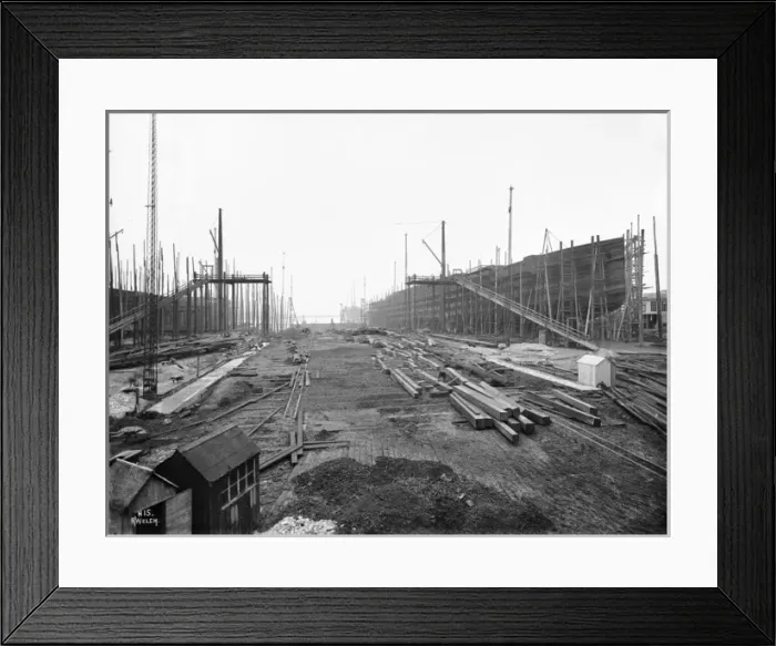 Framed Print : Harland & Wolff Collection - National Museums NI Framed Print : Harland & Wolff Collection - National Museums NI