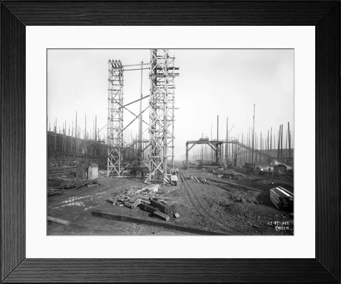 Framed Print : Harland & Wolff Collection - National Museums NI Framed Print : Harland & Wolff Collection - National Museums NI