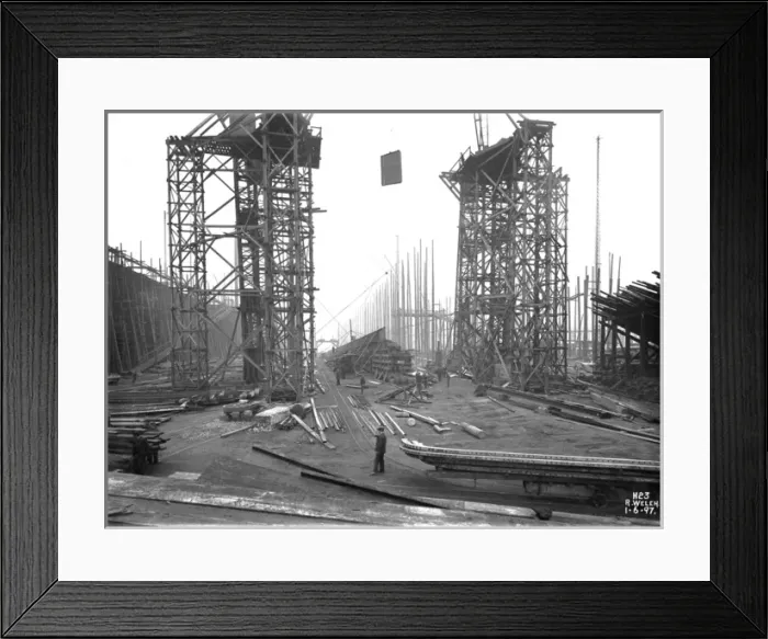 Framed Print : Harland & Wolff Collection - National Museums NI Framed Print : Harland & Wolff Collection - National Museums NI