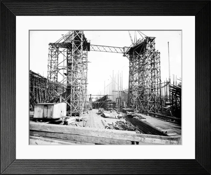 Framed Print : Harland & Wolff Collection - National Museums NI Framed Print : Harland & Wolff Collection - National Museums NI
