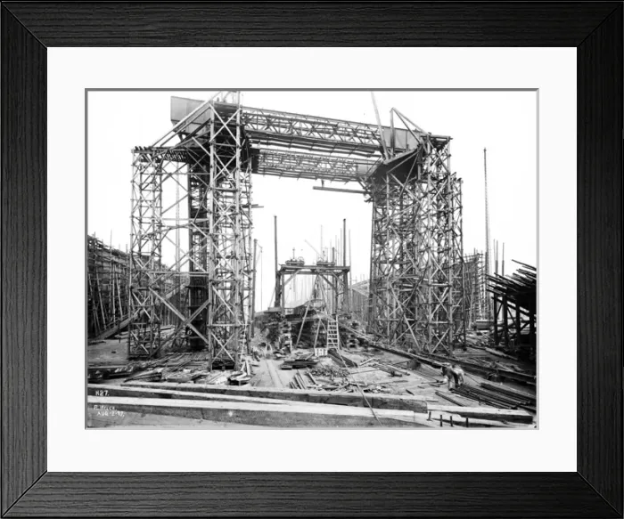 Framed Print : Harland & Wolff Collection - National Museums NI