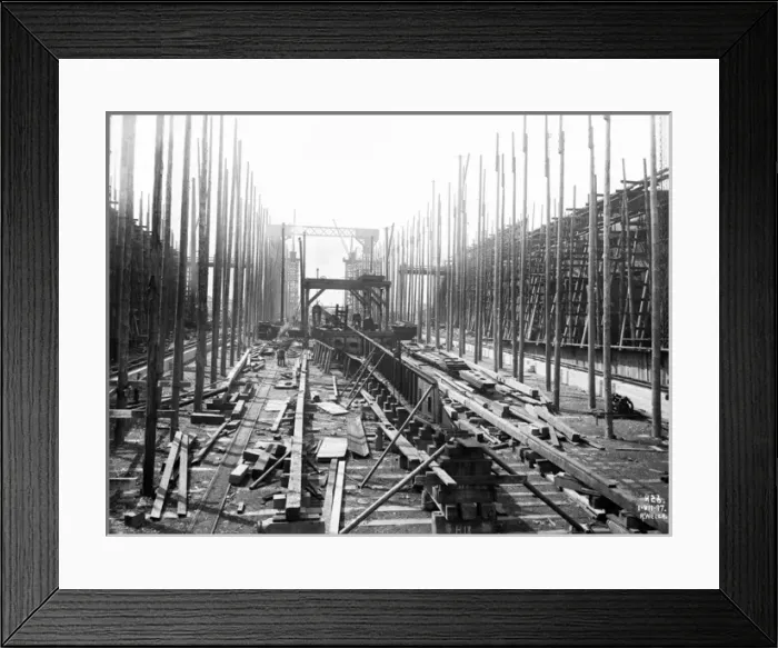 Framed Print : Harland & Wolff Collection - National Museums NI Framed Print : Harland & Wolff Collection - National Museums NI