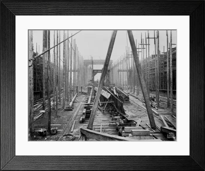 Framed Print : Harland & Wolff Collection - National Museums NI Framed Print : Harland & Wolff Collection - National Museums NI
