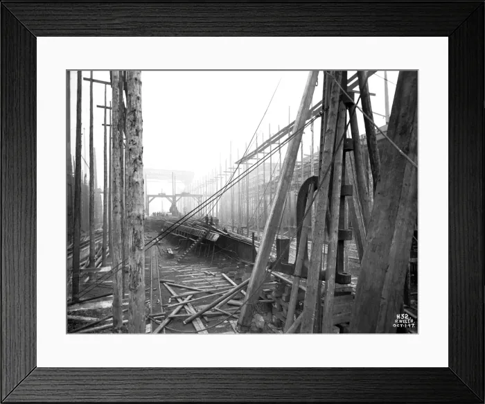 Framed Print : Harland & Wolff Collection - National Museums NI Framed Print : Harland & Wolff Collection - National Museums NI