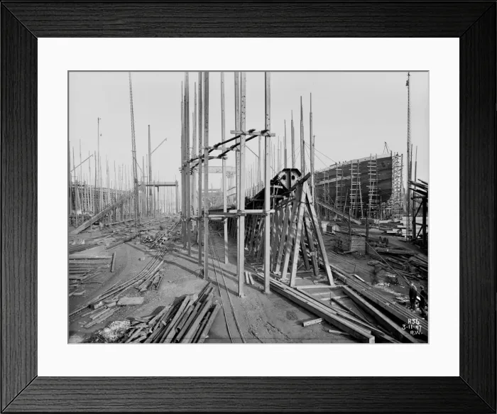 Framed Print : Harland & Wolff Collection - National Museums NI Framed Print : Harland & Wolff Collection - National Museums NI