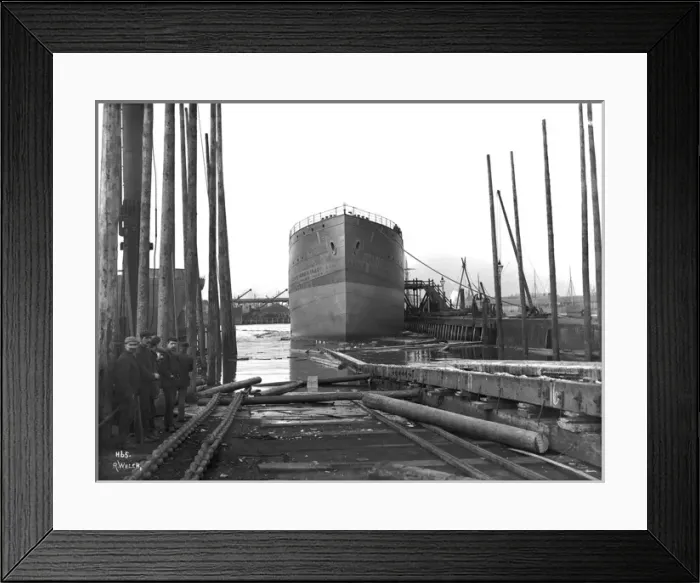 Framed Print : Harland & Wolff Collection - National Museums NI Framed Print : Harland & Wolff Collection - National Museums NI