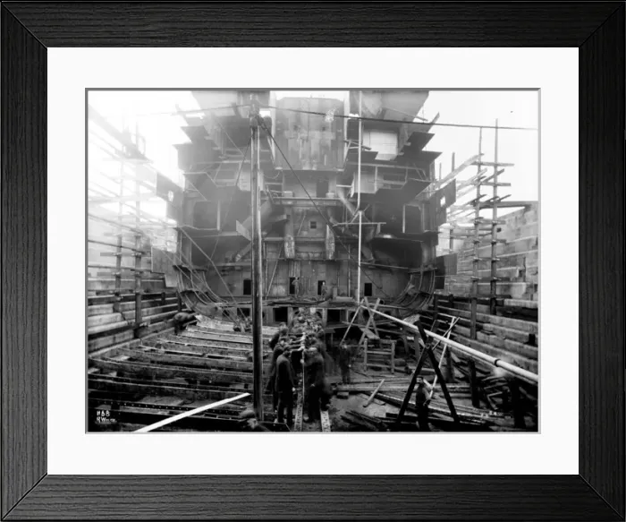 Framed Print : Harland & Wolff Collection - National Museums NI Framed Print : Harland & Wolff Collection - National Museums NI
