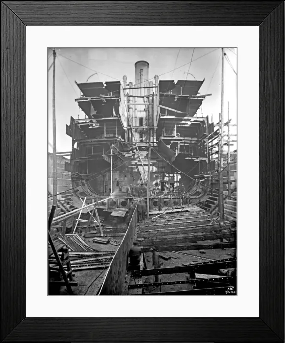 Framed Print : Harland & Wolff Collection - National Museums NI Framed Print : Harland & Wolff Collection - National Museums NI