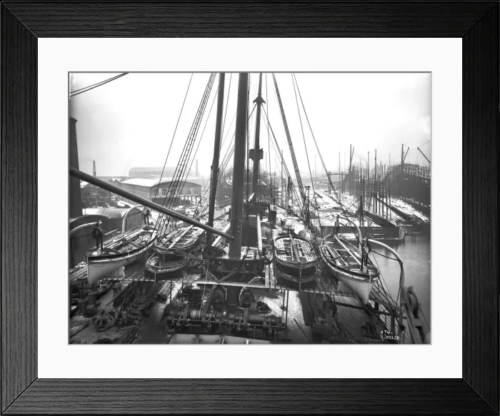 Framed Print : Harland & Wolff Collection - National Museums NI Framed Print : Harland & Wolff Collection - National Museums NI