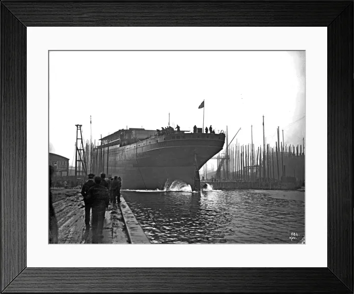 Framed Print : Harland & Wolff Collection - National Museums NI Framed Print : Harland & Wolff Collection - National Museums NI
