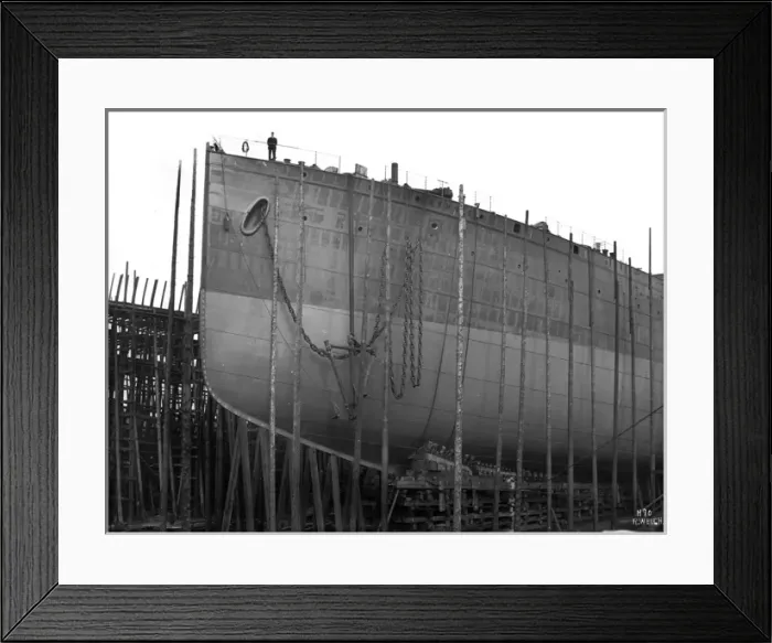 Framed Print : Harland & Wolff Collection - National Museums NI Framed Print : Harland & Wolff Collection - National Museums NI