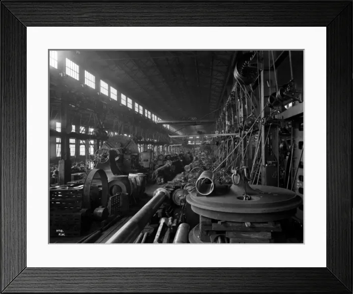 Framed Print : Harland & Wolff Collection - National Museums NI Framed Print : Harland & Wolff Collection - National Museums NI