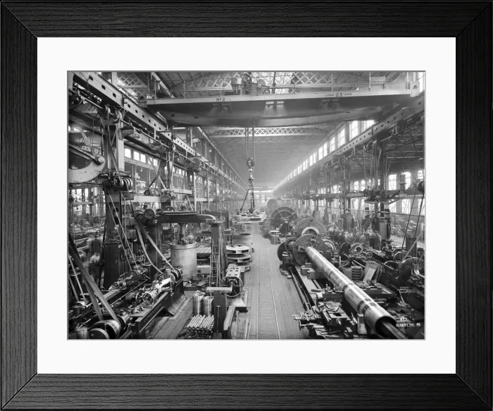 Framed Print : Harland & Wolff Collection - National Museums NI Framed Print : Harland & Wolff Collection - National Museums NI
