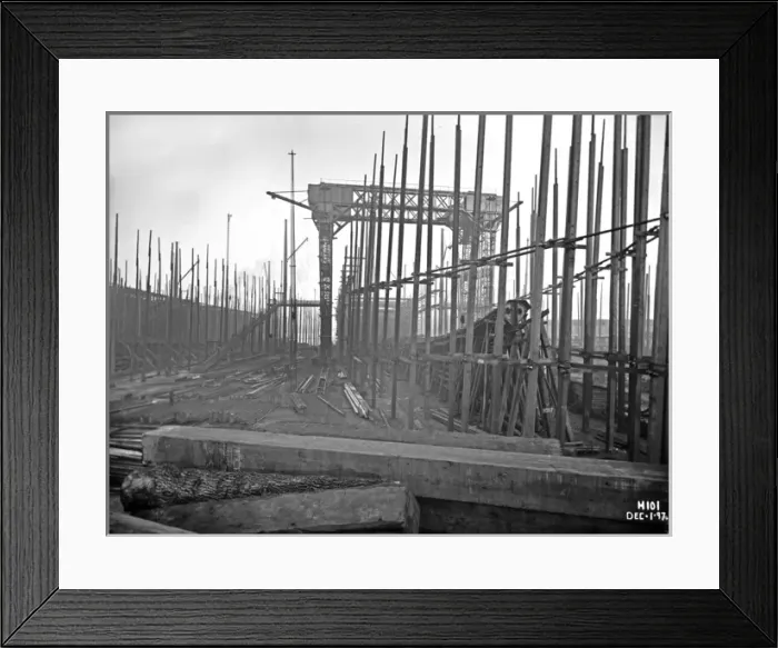 Framed Print : Harland & Wolff Collection - National Museums NI Framed Print : Harland & Wolff Collection - National Museums NI