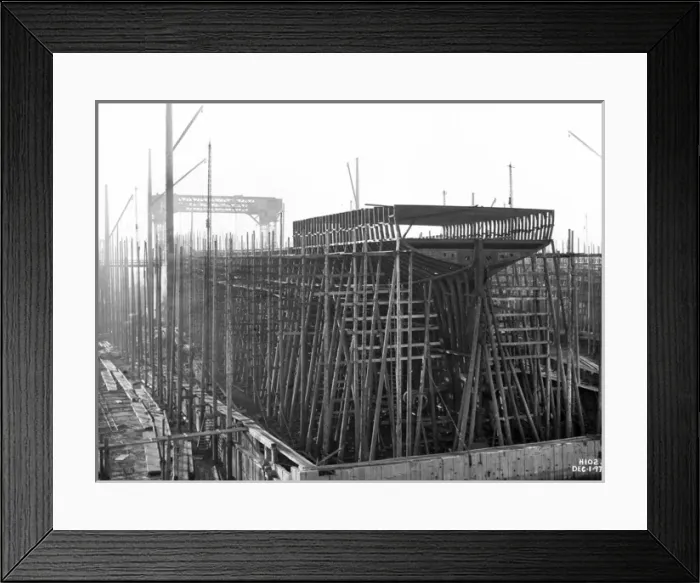 Framed Print : Harland & Wolff Collection - National Museums NI Framed Print : Harland & Wolff Collection - National Museums NI