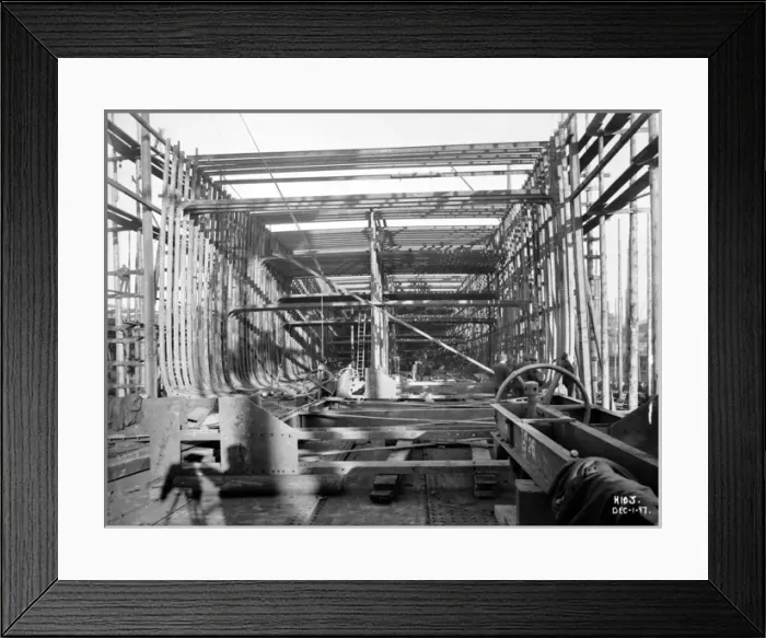 Framed Print : Harland & Wolff Collection - National Museums NI Framed Print : Harland & Wolff Collection - National Museums NI
