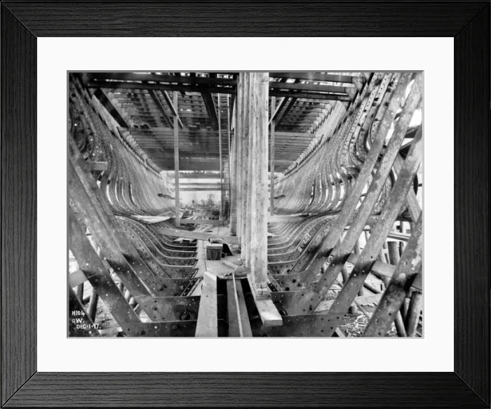 Framed Print : Harland & Wolff Collection - National Museums NI Framed Print : Harland & Wolff Collection - National Museums NI
