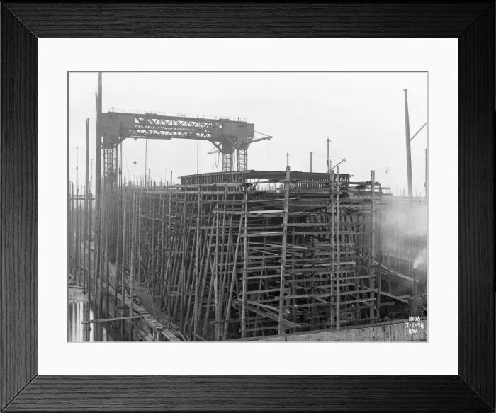 Framed Print : Harland & Wolff Collection - National Museums NI Framed Print : Harland & Wolff Collection - National Museums NI