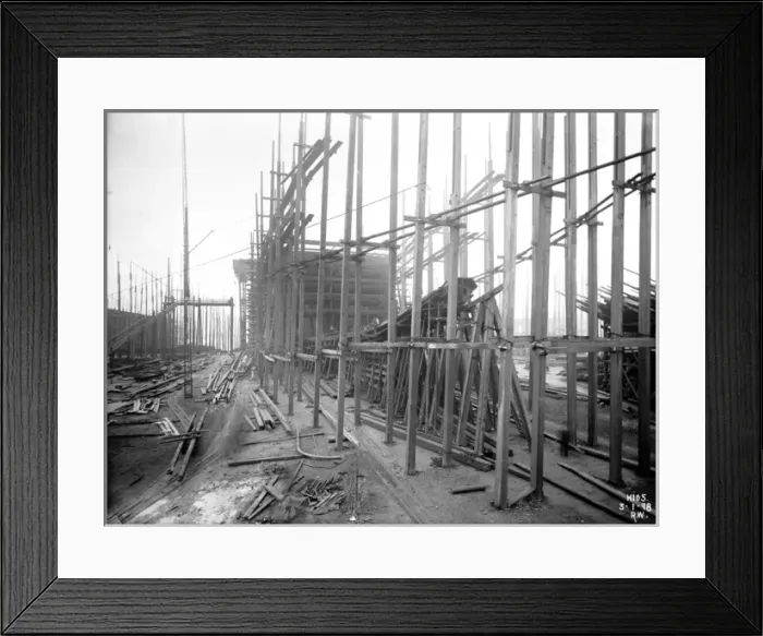 Framed Print : Harland & Wolff Collection - National Museums NI Framed Print : Harland & Wolff Collection - National Museums NI