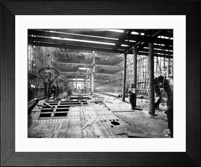 Framed Print : Harland & Wolff Collection - National Museums NI Framed Print : Harland & Wolff Collection - National Museums NI