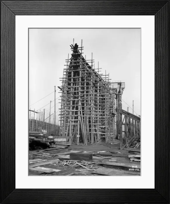 Framed Print : Harland & Wolff Collection - National Museums NI Framed Print : Harland & Wolff Collection - National Museums NI