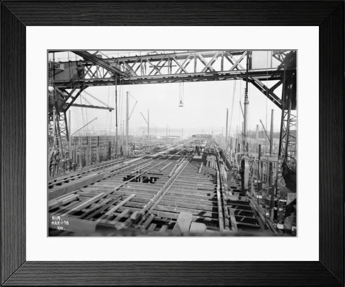 Framed Print : Harland & Wolff Collection - National Museums NI Framed Print : Harland & Wolff Collection - National Museums NI