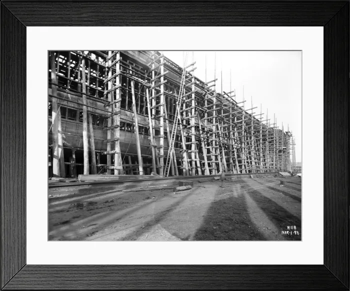 Framed Print : Harland & Wolff Collection - National Museums NI Framed Print : Harland & Wolff Collection - National Museums NI