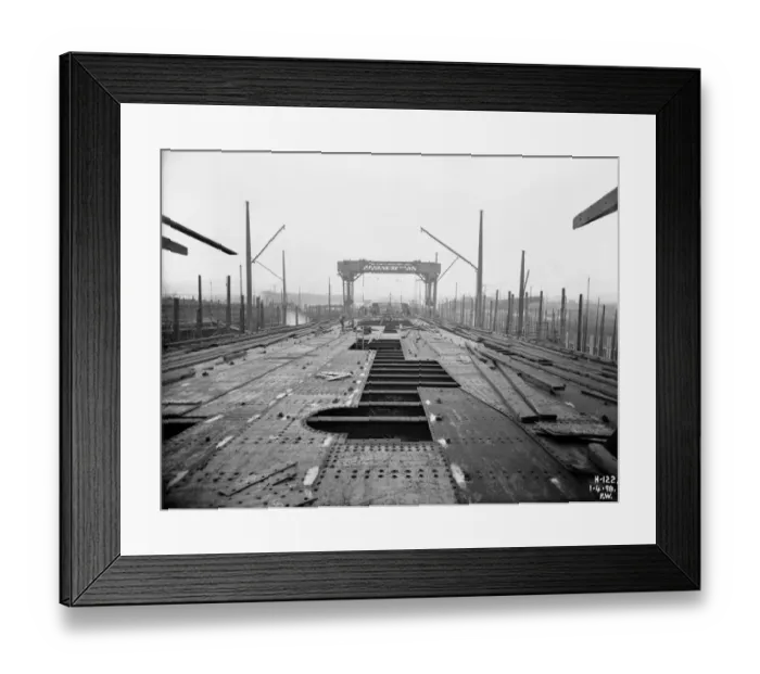 Framed Print : Harland & Wolff Collection - National Museums NI Framed Print : Harland & Wolff Collection - National Museums NI