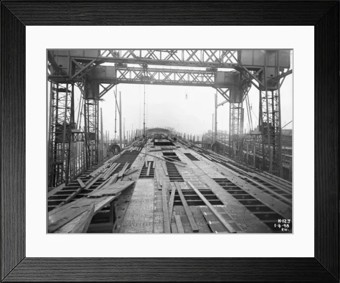 Framed Print : Harland & Wolff Collection - National Museums NI Framed Print : Harland & Wolff Collection - National Museums NI