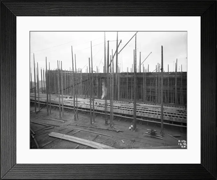 Framed Print : Harland & Wolff Collection - National Museums NI Framed Print : Harland & Wolff Collection - National Museums NI
