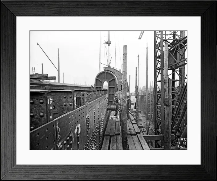 Framed Print : Harland & Wolff Collection - National Museums NI Framed Print : Harland & Wolff Collection - National Museums NI