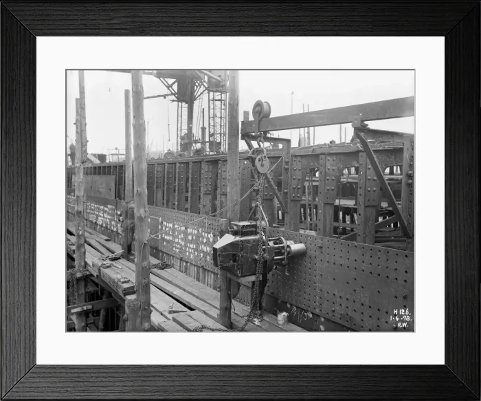 Framed Print : Harland & Wolff Collection - National Museums NI Framed Print : Harland & Wolff Collection - National Museums NI