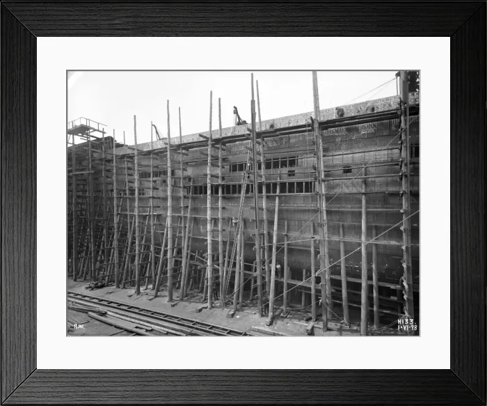 Framed Print : Harland & Wolff Collection - National Museums NI Framed Print : Harland & Wolff Collection - National Museums NI
