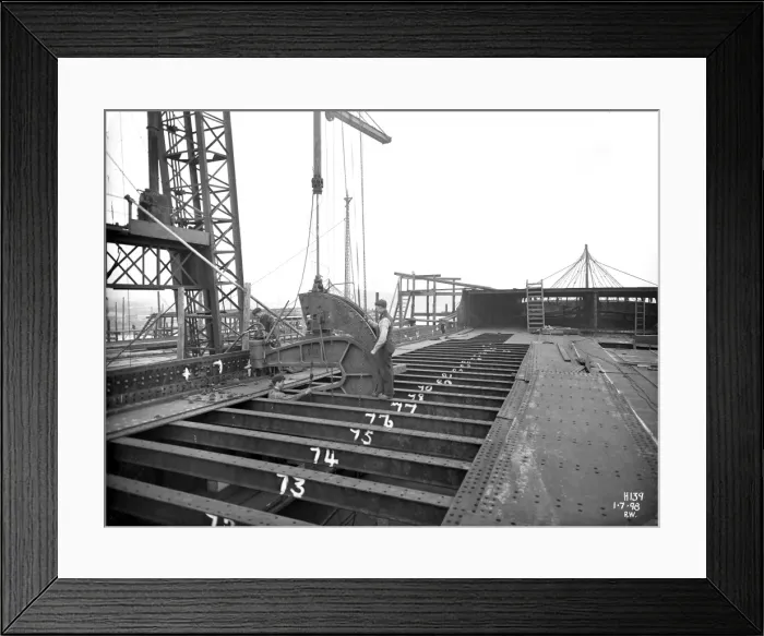 Framed Print : Harland & Wolff Collection - National Museums NI Framed Print : Harland & Wolff Collection - National Museums NI