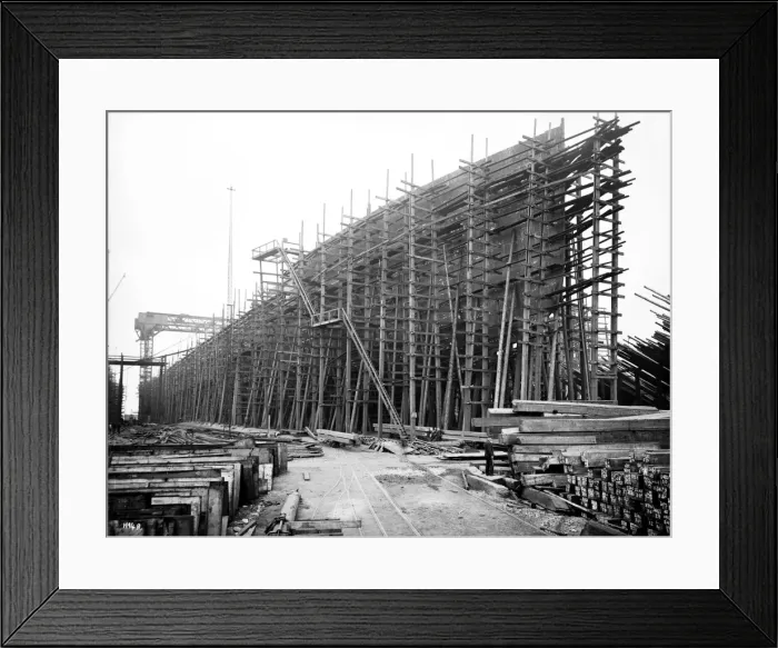 Framed Print : Harland & Wolff Collection - National Museums NI Framed Print : Harland & Wolff Collection - National Museums NI