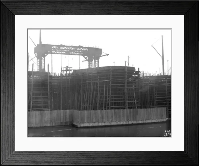 Framed Print : Harland & Wolff Collection - National Museums NI Framed Print : Harland & Wolff Collection - National Museums NI