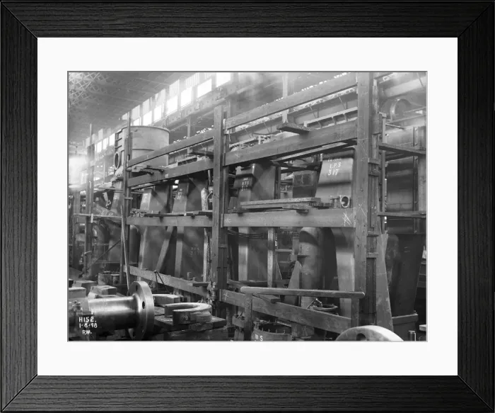 Framed Print : Harland & Wolff Collection - National Museums NI Framed Print : Harland & Wolff Collection - National Museums NI