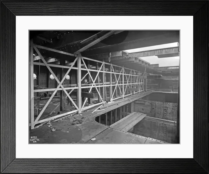 Framed Print : Harland & Wolff Collection - National Museums NI Framed Print : Harland & Wolff Collection - National Museums NI