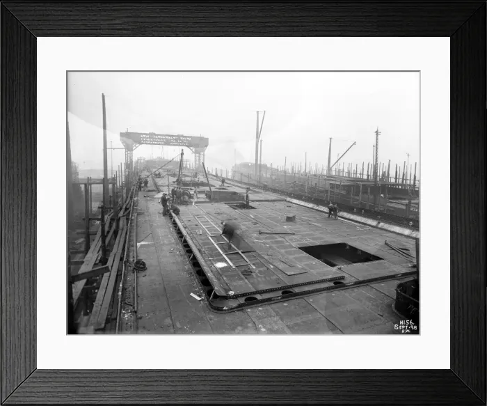 Framed Print : Harland & Wolff Collection - National Museums NI Framed Print : Harland & Wolff Collection - National Museums NI
