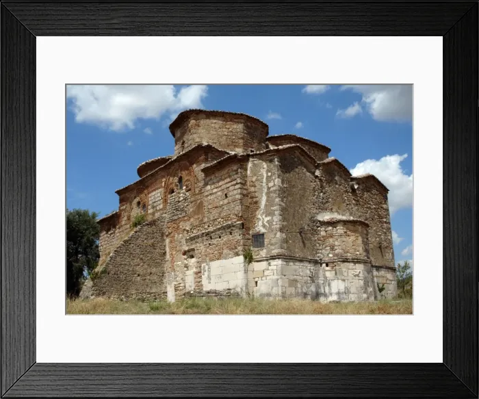 Framed Print : Byzantine Art. Republic of Albania. St. Nicholas Church Framed Print : Byzantine Art. Republic of Albania. St. Nicholas Church