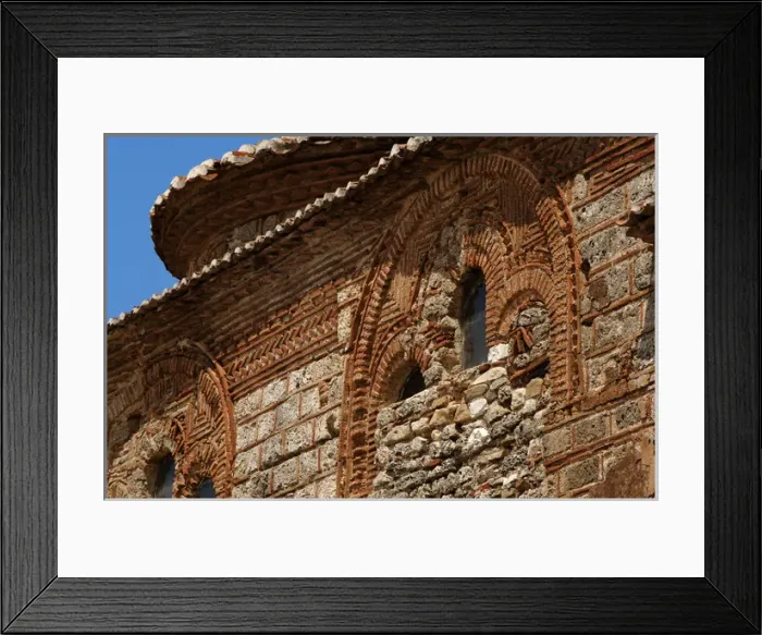Framed Print : Byzantine Art. Republic of Albania. St. Nicholas Church Framed Print : Byzantine Art. Republic of Albania. St. Nicholas Church