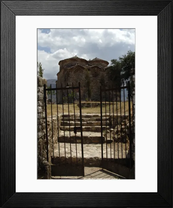 Framed Print : St. Nicholas Church. Mesopotam. Albania Framed Print : St. Nicholas Church. Mesopotam. Albania