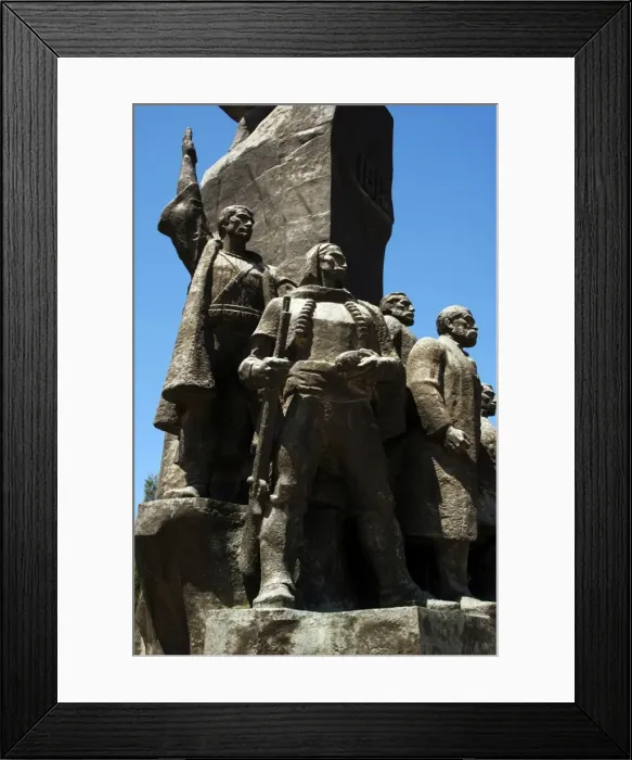 Framed Print : Independence Monument, 1912. Vlore. Republic of Albania Framed Print : Independence Monument, 1912. Vlore. Republic of Albania