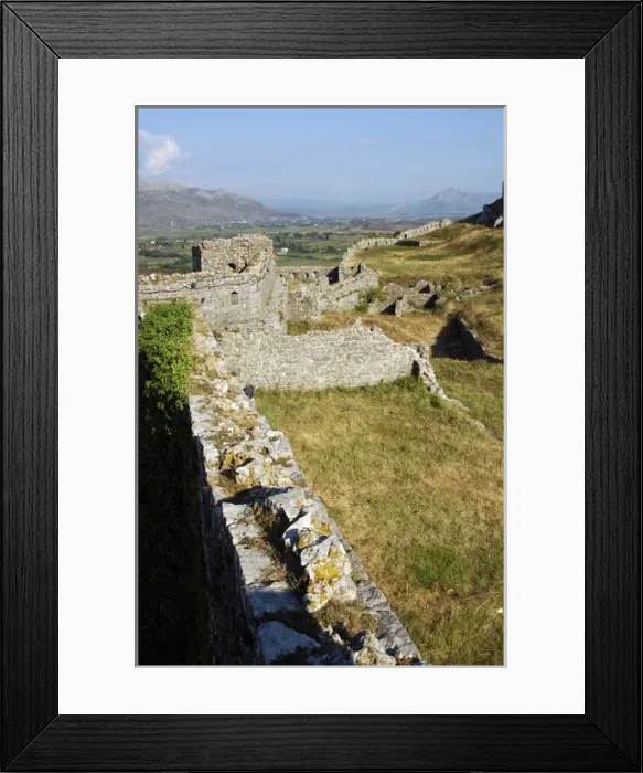 Framed Print : REPUBLIC OF ALBANIA. Shkodra (Scutari). Rozafa Castle Framed Print : REPUBLIC OF ALBANIA. Shkodra (Scutari). Rozafa Castle